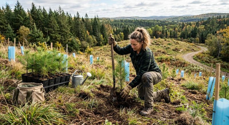 Pine Tree Planting in Honolulu, HI